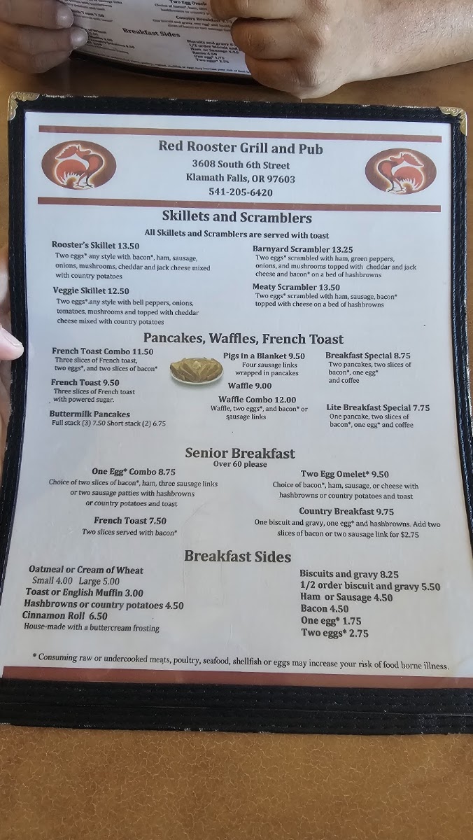 Red Rooster Grill and Pub Menu - Image 5